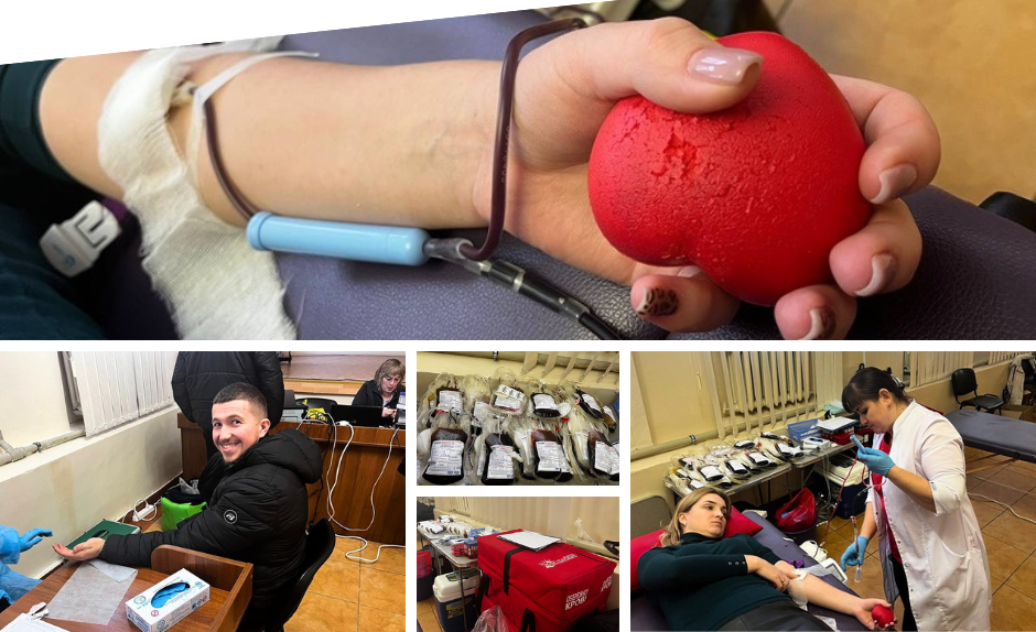 Працівники Вінницької транспортної компанії знову стали донорами крові