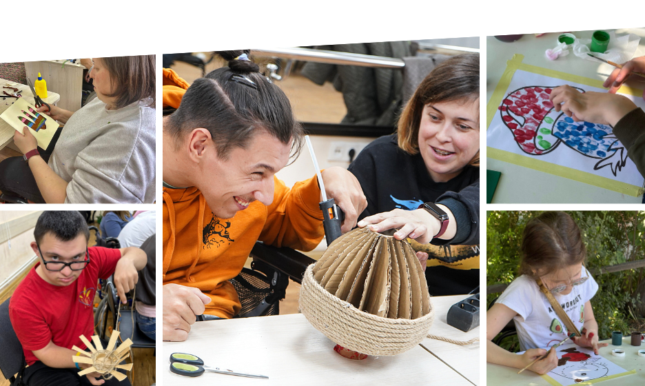 У Вінницькому центрі “Гармонія” щотижня проходять майстер-класи для реабілітації дітей та молоді з інвалідністю