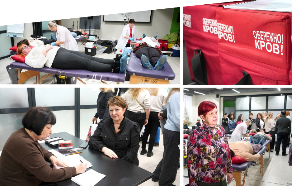 У Вінницькій міській раді вчергове організували благодійний День донора