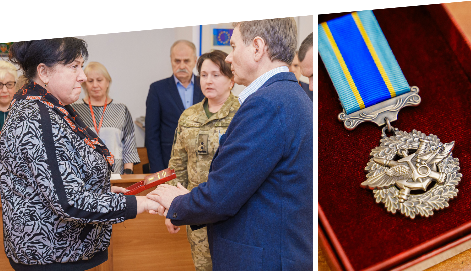 Родині загиблого воїна Миколи Гречуна вручили посмертну державну нагороду