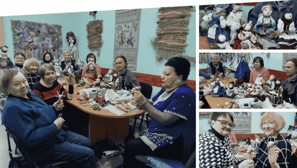 Майстрині терцентру у Вінниці виготовляли ляльки-обереги
