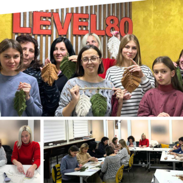 Творчий вечір у VinSmart Центрі: вінничани опанували техніку вузликового плетіння