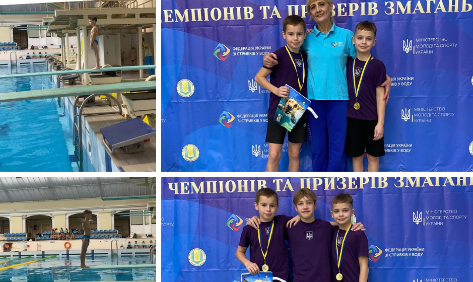 Юні вінницькі спортсмени вибороли медалі на чемпіонаті України зі стрибків у воду (1) Вінничани вибороли нагороди на юнацькому чемпіонаті України зі стрибків у воду