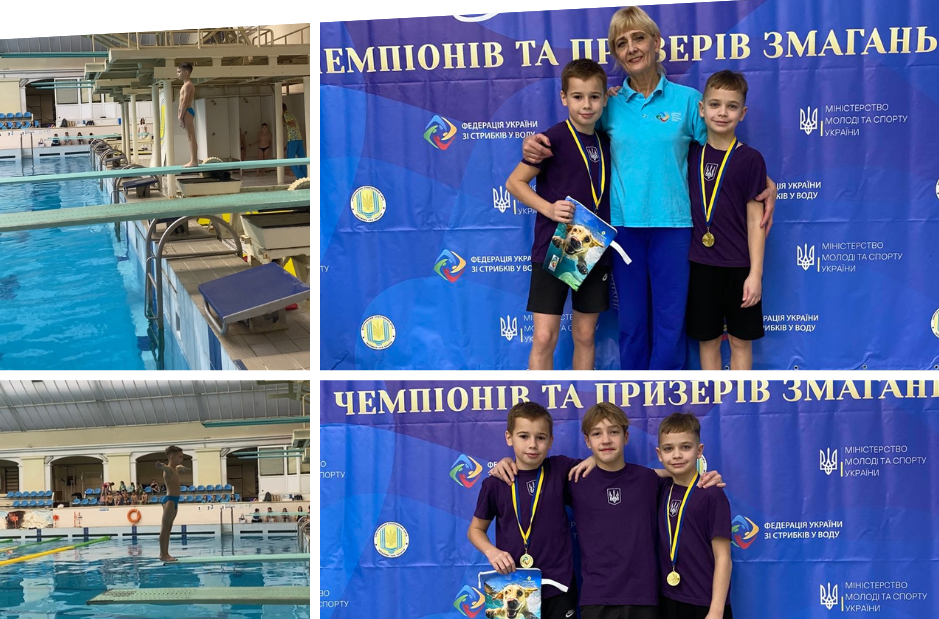 Вінничани вибороли нагороди на юнацькому чемпіонаті України зі стрибків у воду