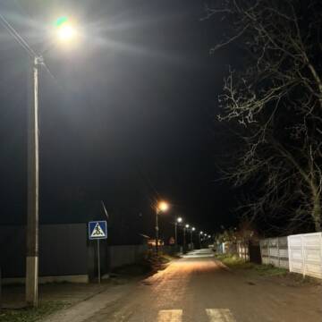 гаврившівка 2 Гавришівка отримала оновлене вуличне освітлення