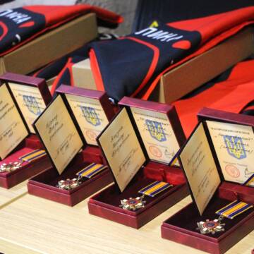 На Вінниччині родинам загиблих військовослужбовців передали посмертні державні нагороди