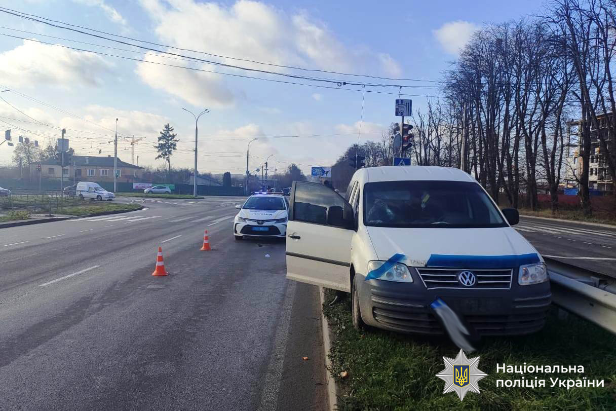У Вінниці водій Volkswagen збив дівчину на пішохідному переході