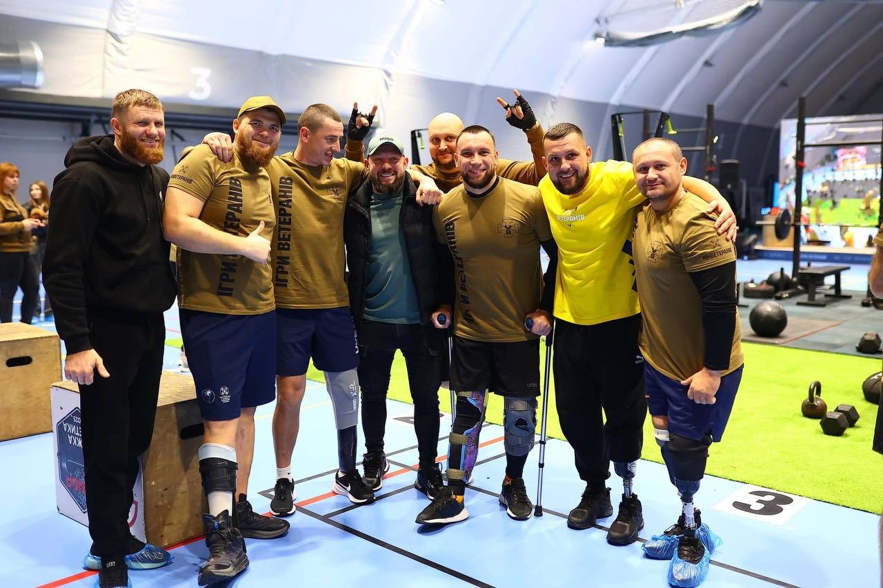 Ветерани з Вінниччини вибороли призові місця з кросфіту на Іграх ветеранів 2025