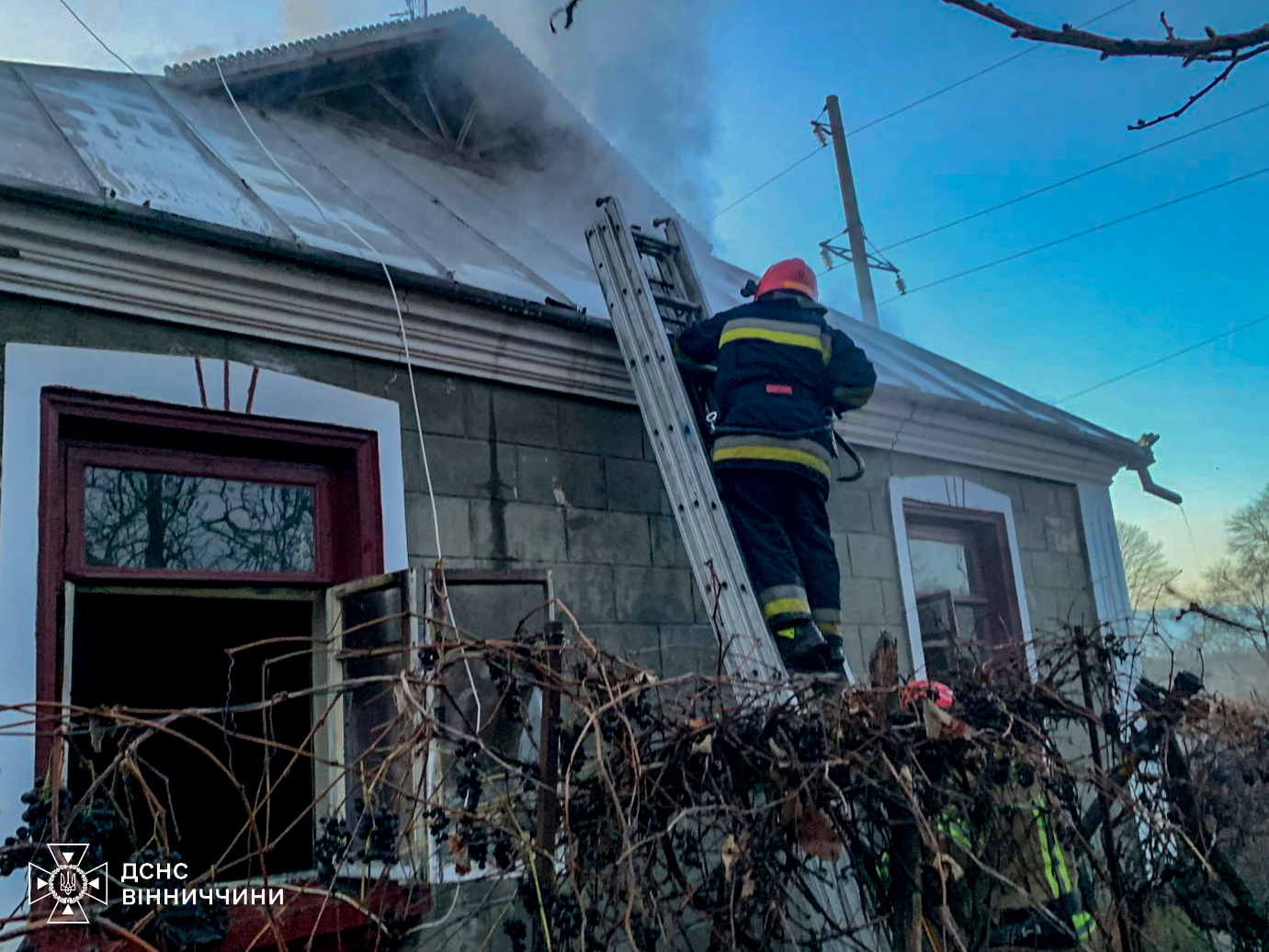 На Вінниччині під час пожежі в житловому будинку загинув чоловік