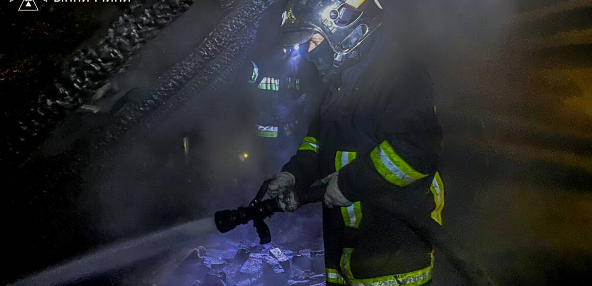 Пожежа на Вінниччині забрала життя чоловіка