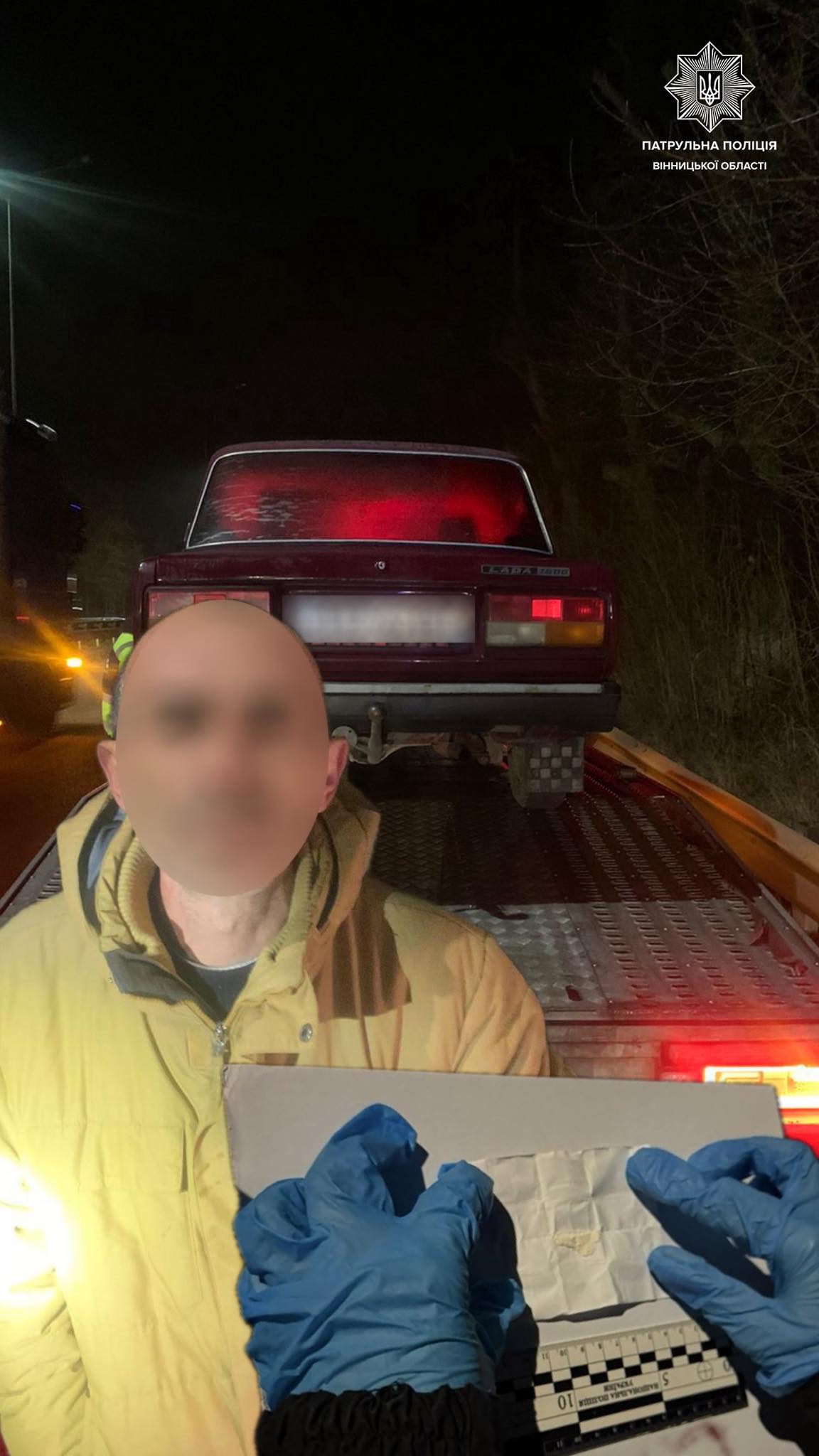 Патрульні затримали водія з ознаками наркосп’яніння