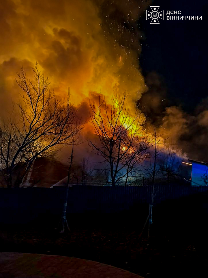 У Вінниці сталася пожежа в житловому будинку