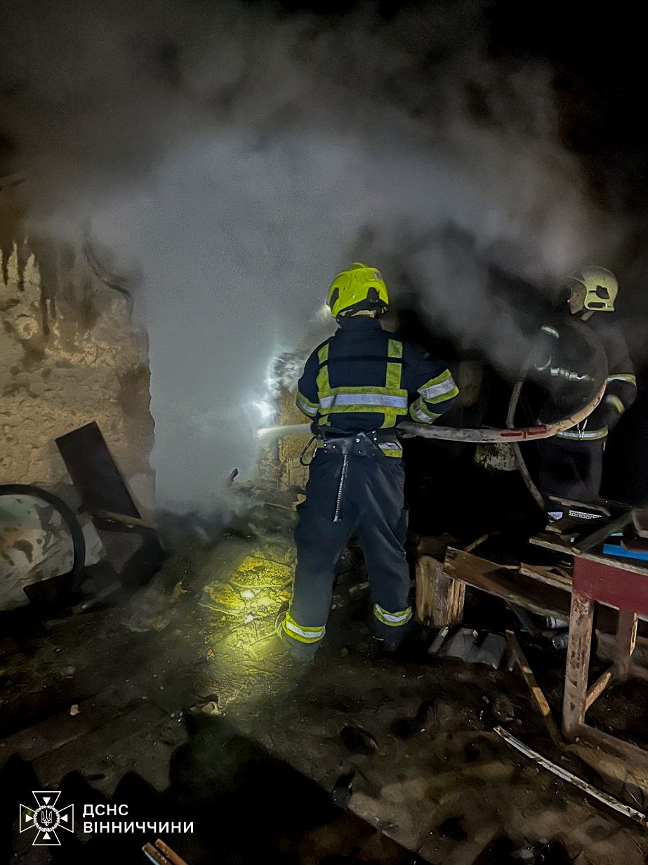 Сім пожеж за добу на Вінниччині: без жертв