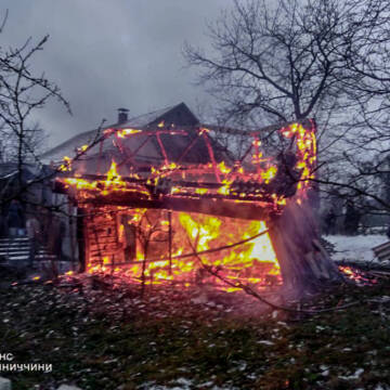 На Вінниччині під час пожежі в житловому будинку загинув чоловік