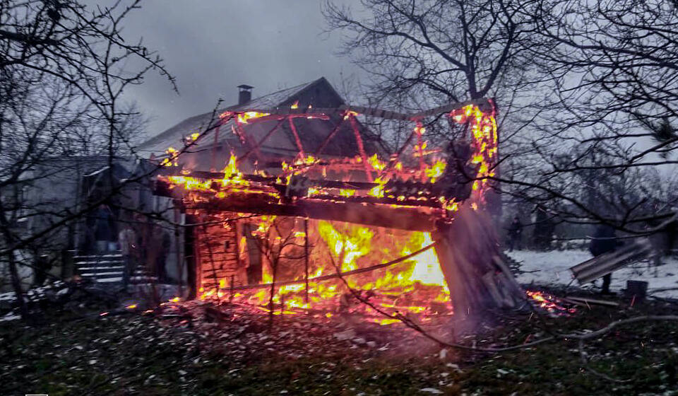 На Вінниччині під час пожежі в житловому будинку загинув чоловік