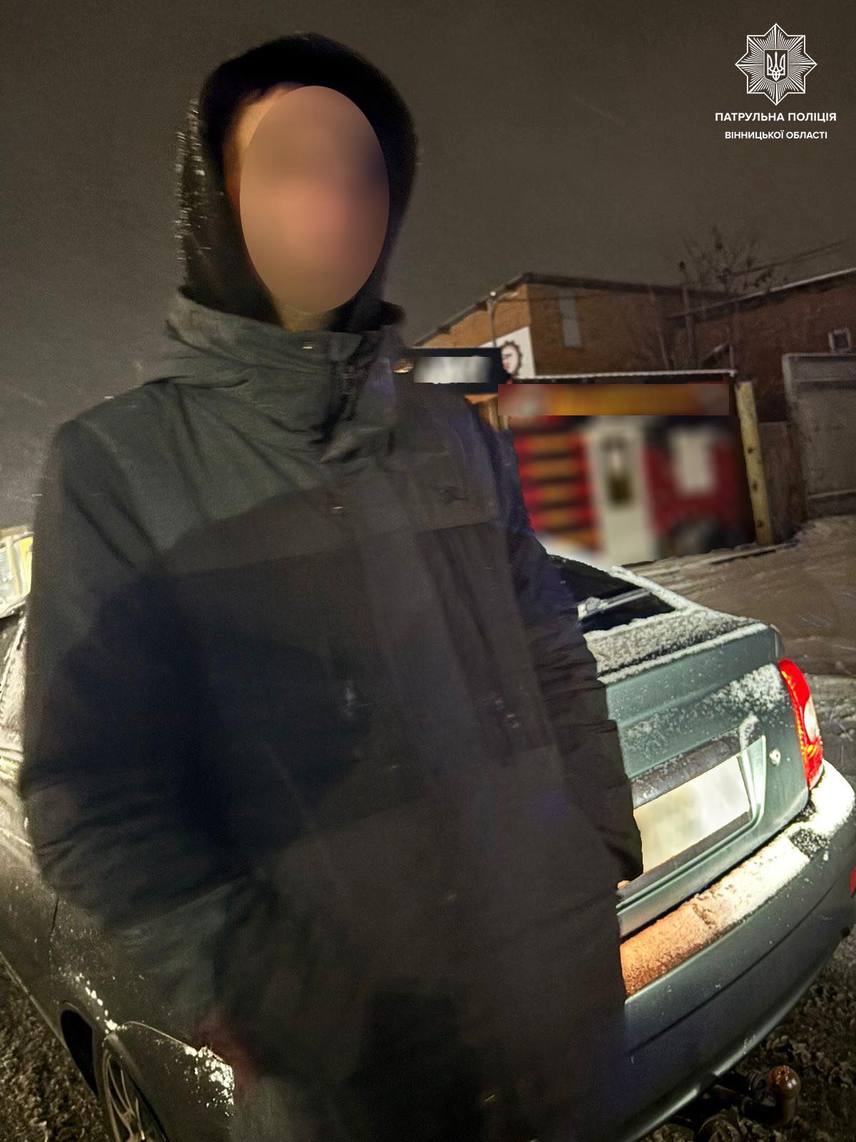 Напідпитку нічною Вінницею: патрульні зупинили порушника