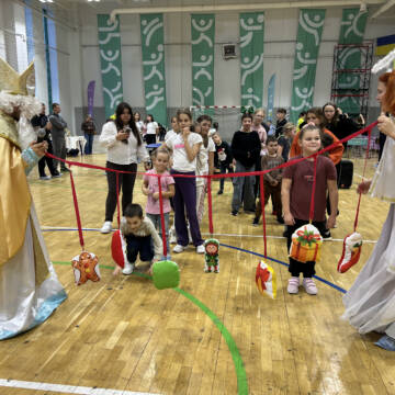 У Вінниці провели спортивну акцію до Дня Святого Миколая для дітей полеглих та зниклих безвісти оборонців