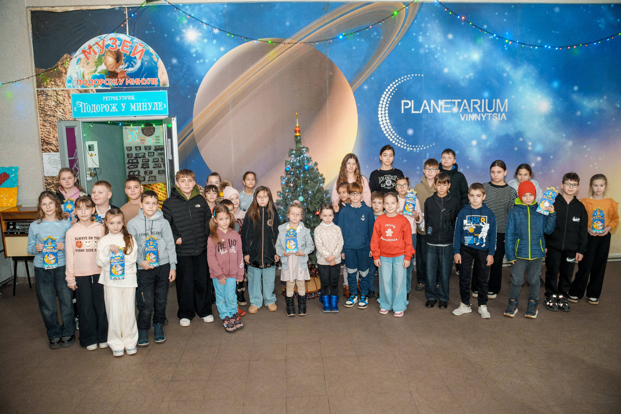 У Вінниці привітали дітей-сиріт та дітей позбавлених батьківського піклування з Днем Святого Миколая