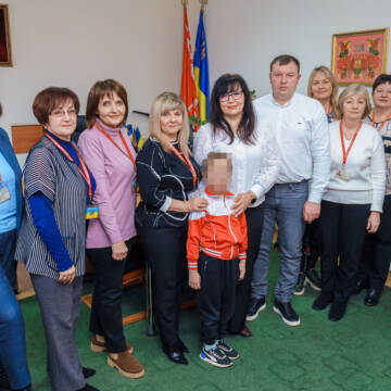 У Вінниці 7-річного хлопчика влаштували до патронатної родини Тишкевичів