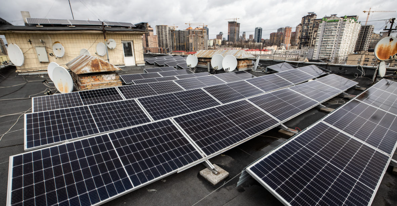 До 40% компенсації: у Вінниці підтримують встановлення сонячних електростанцій на багатоповерхівках