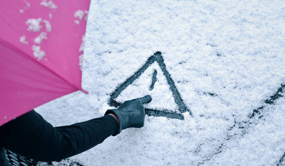 На Вінниччині завтра очікується мокрий сніг та ожеледь