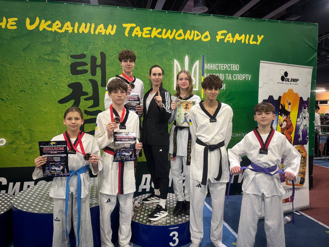 Вінницькі тхеквондисти вибороли нагороди на чемпіонаті України та турнірі «Діти України»