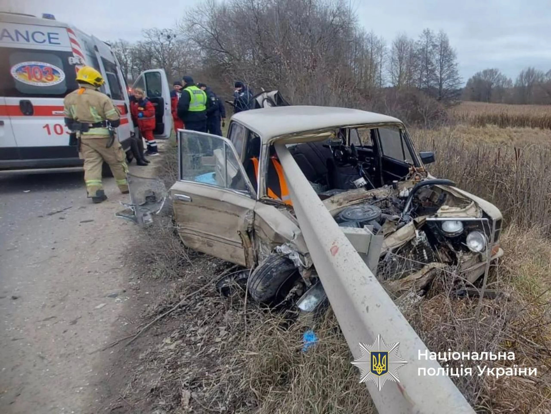 АВАРІЯimgonline-com-ua-convert6C99BlhrI1Gk У жахливій аварії на Вінниччині загинув водій ВАЗ