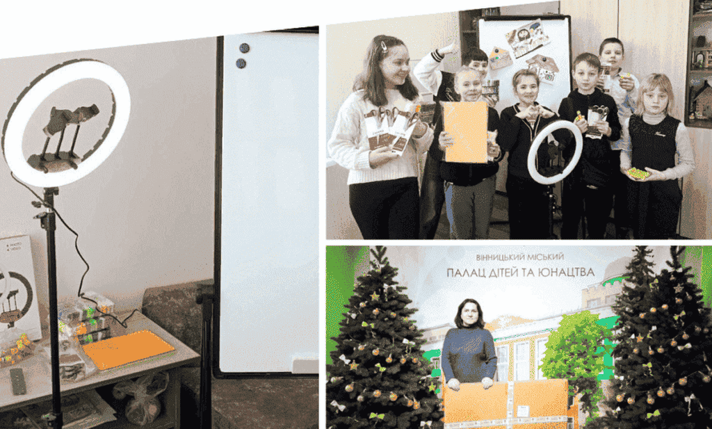 У Вінниці діти створюють мультфільм про силу добра «Серденько, що зцілює»