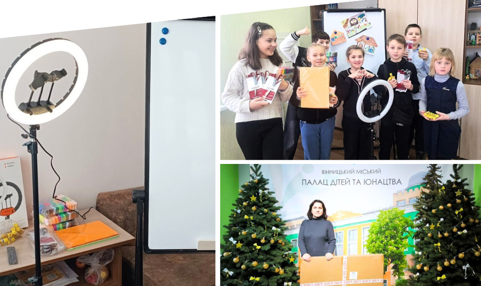 У Вінниці діти створюють мультфільм про силу добра «Серденько, що зцілює»