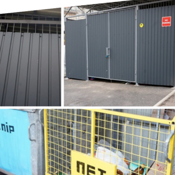 У Вінниці облаштували ще один контейнерний майданчик для роздільного збору сміття