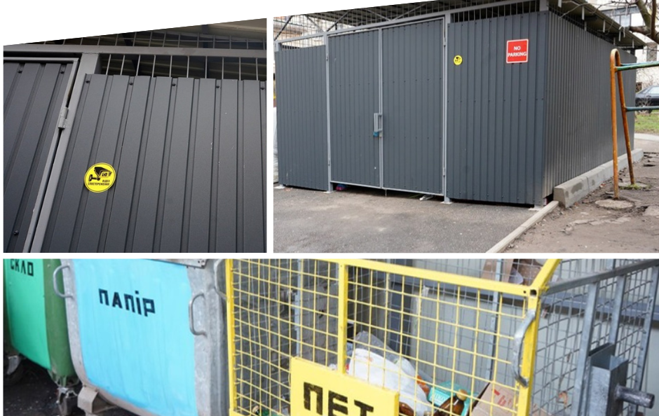У Вінниці облаштували ще один контейнерний майданчик для роздільного збору сміття