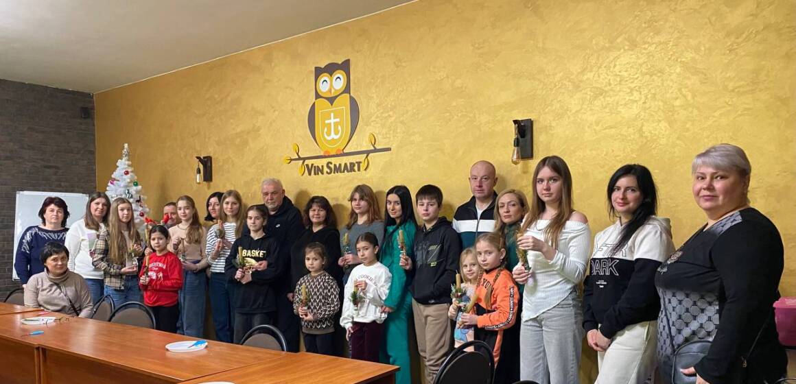 У Вінниці влаштували майстерклас з виготовлення різдвяної свічки
