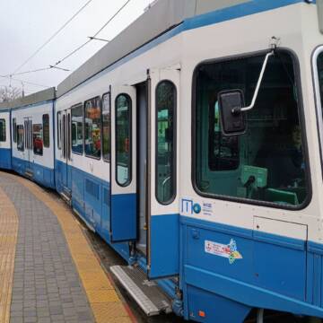 Цюрихський трамвай з низькою підлогою запустили на маршрут №5 у тестовому режимі