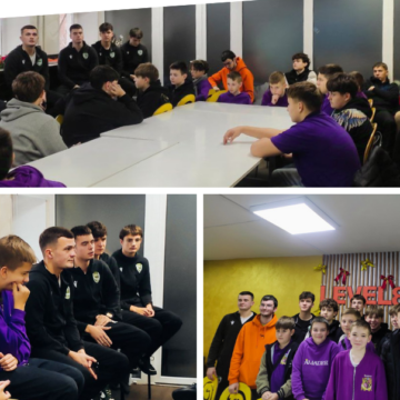 У Вінниці відбулася мотиваційна зустріч молоді з футболістами ФК «Нива»