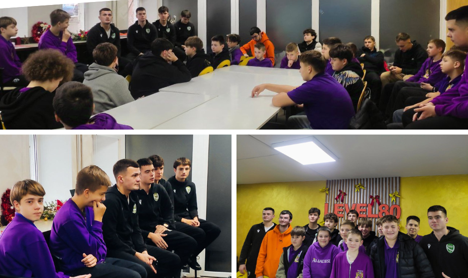 У Вінниці відбулася мотиваційна зустріч молоді з футболістами ФК «Нива»