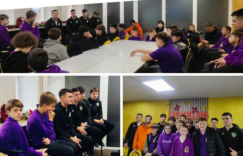 У Вінниці відбулася мотиваційна зустріч молоді з футболістами ФК «Нива»