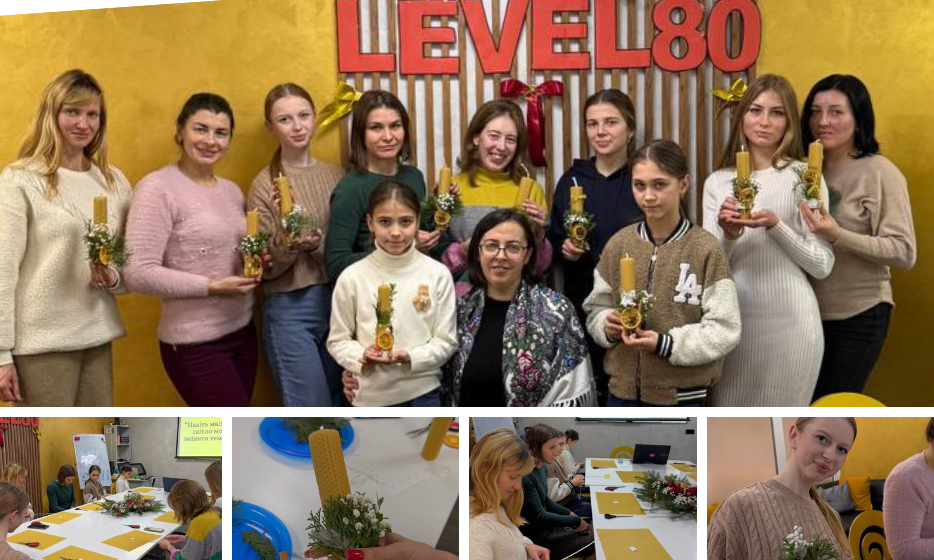 У Вінниці провели майстерклас із виготовлення свічок з вощини (1) У Вінниці провели майстерклас із виготовлення свічок з вощини