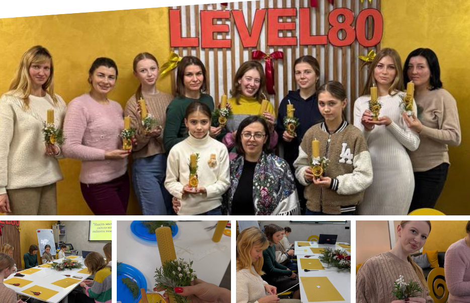У Вінниці провели майстерклас із виготовлення свічок з вощини (1) У Вінниці провели майстерклас із виготовлення свічок з вощини