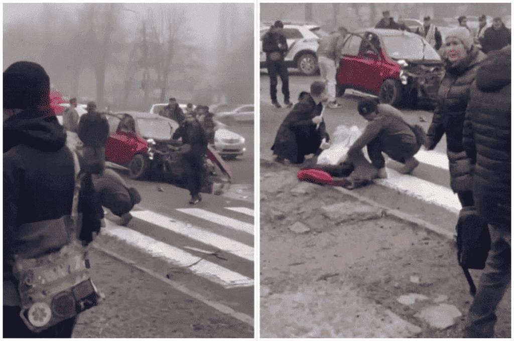 На Юності у Вінниці сталася ДТП: швидка забрала постраждалих