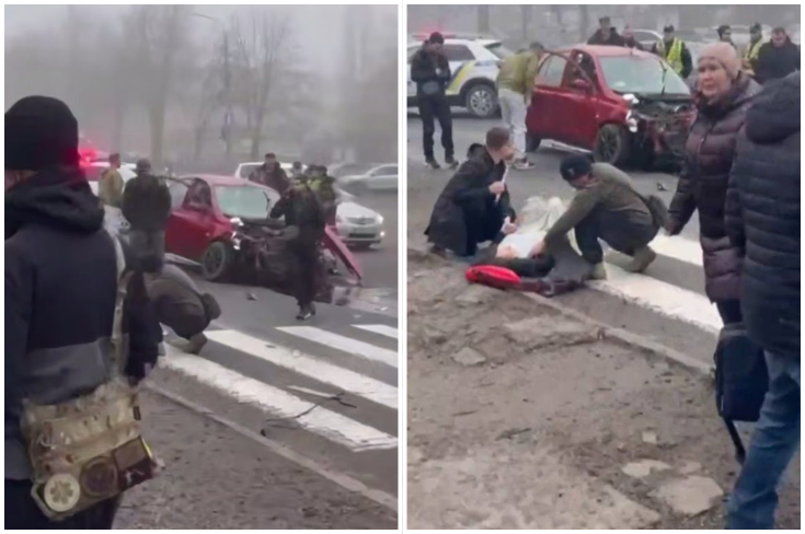 На Юності у Вінниці сталася ДТП: швидка забрала постраждалих