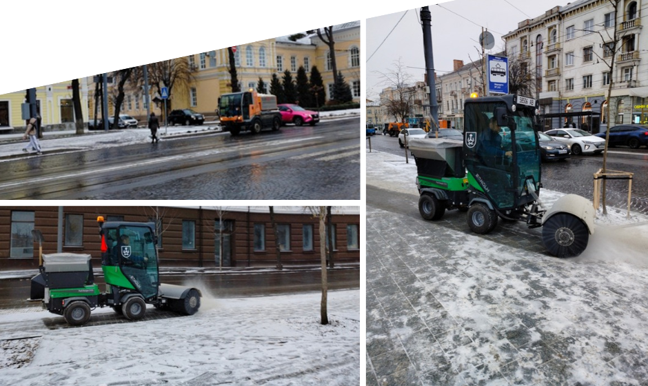 сніг 26 (1) Вінницю засніжило: комунальні служби працюють у посиленому режимі