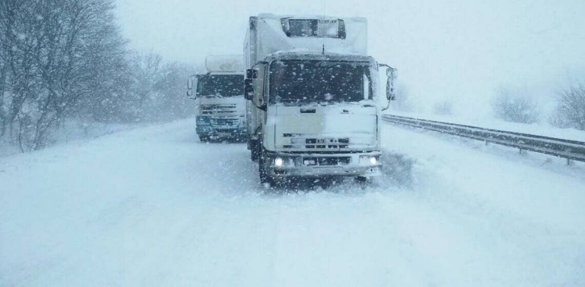 На Вінниччині обмежили рух великовагових транспортних засобів через погіршення погодних умов