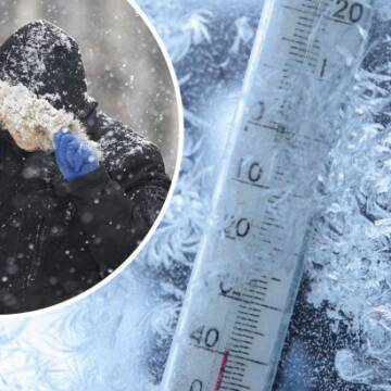 Мороз до -18°C та ожеледиця: погода у Вінниці в понеділок
