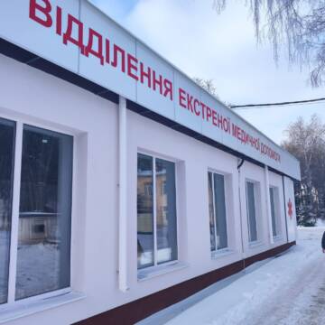 У лікарні ім. М. Пирогова завершено облаштування приймального відділення