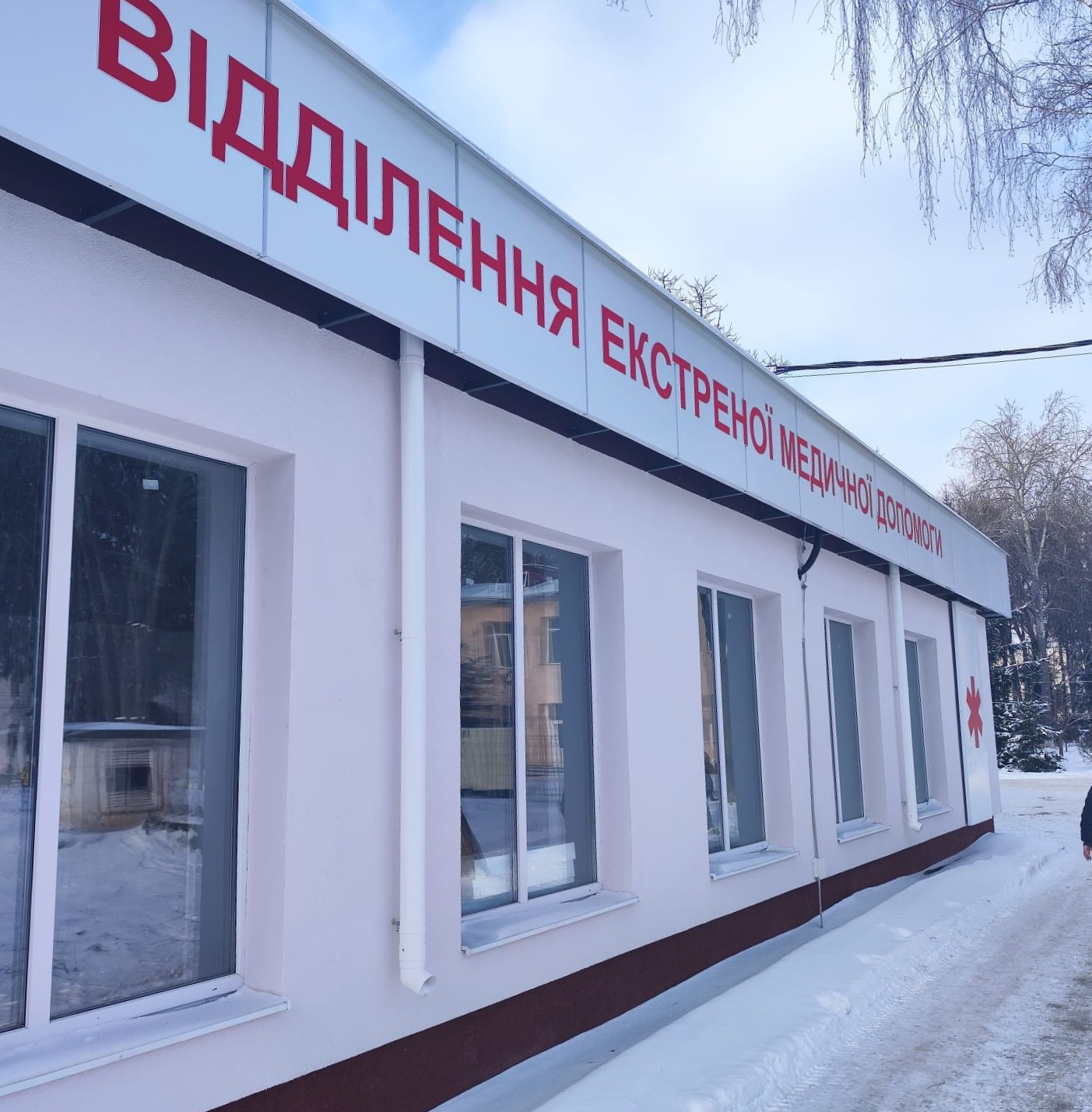 У лікарні ім. М. Пирогова завершено облаштування приймального відділення