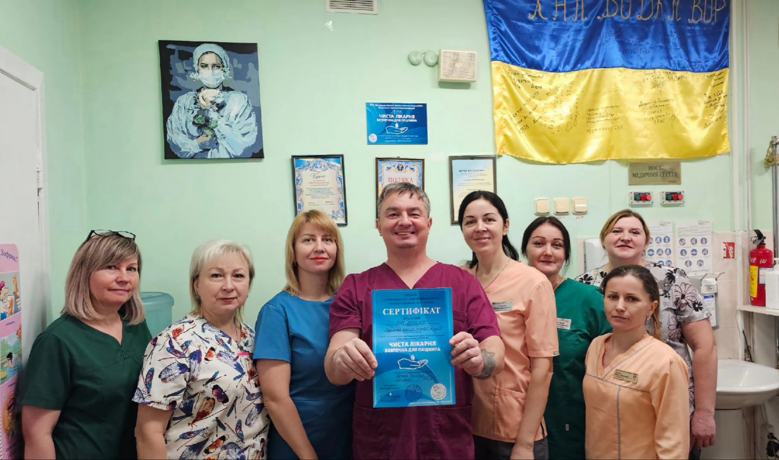 Вінницька дитяча лікарня отримала почесні відзнаки за чистоту та сервіс