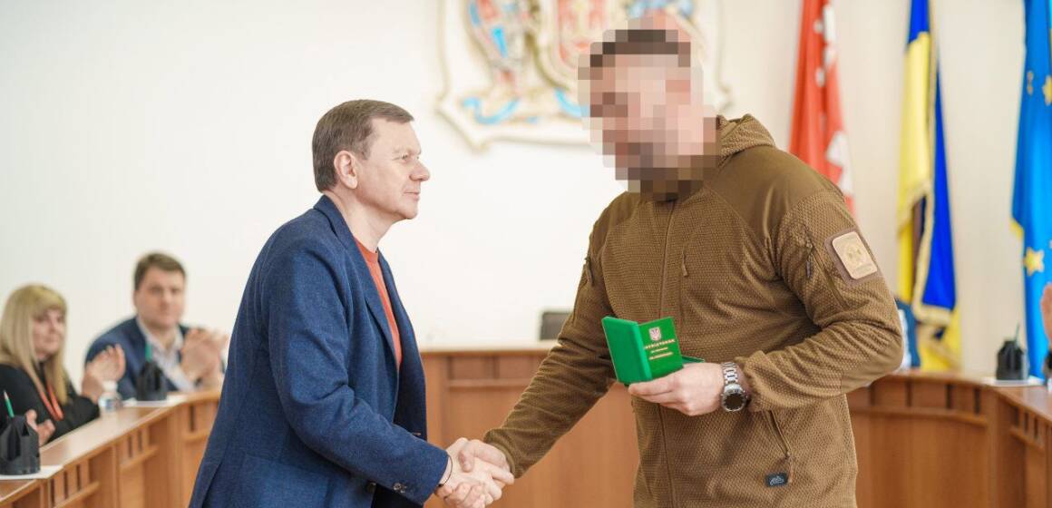 Мер Вінниці отримав відзнаку Державної прикордонної служби України