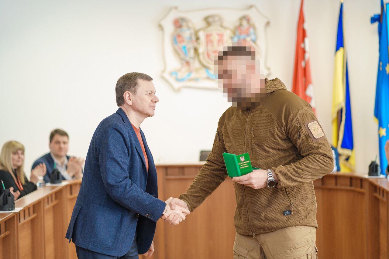 Мер Вінниці отримав відзнаку Державної прикордонної служби України