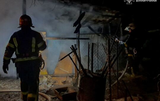 Рятувальники Вінниччини ліквідували пожежі у житловому секторі та лікарні
