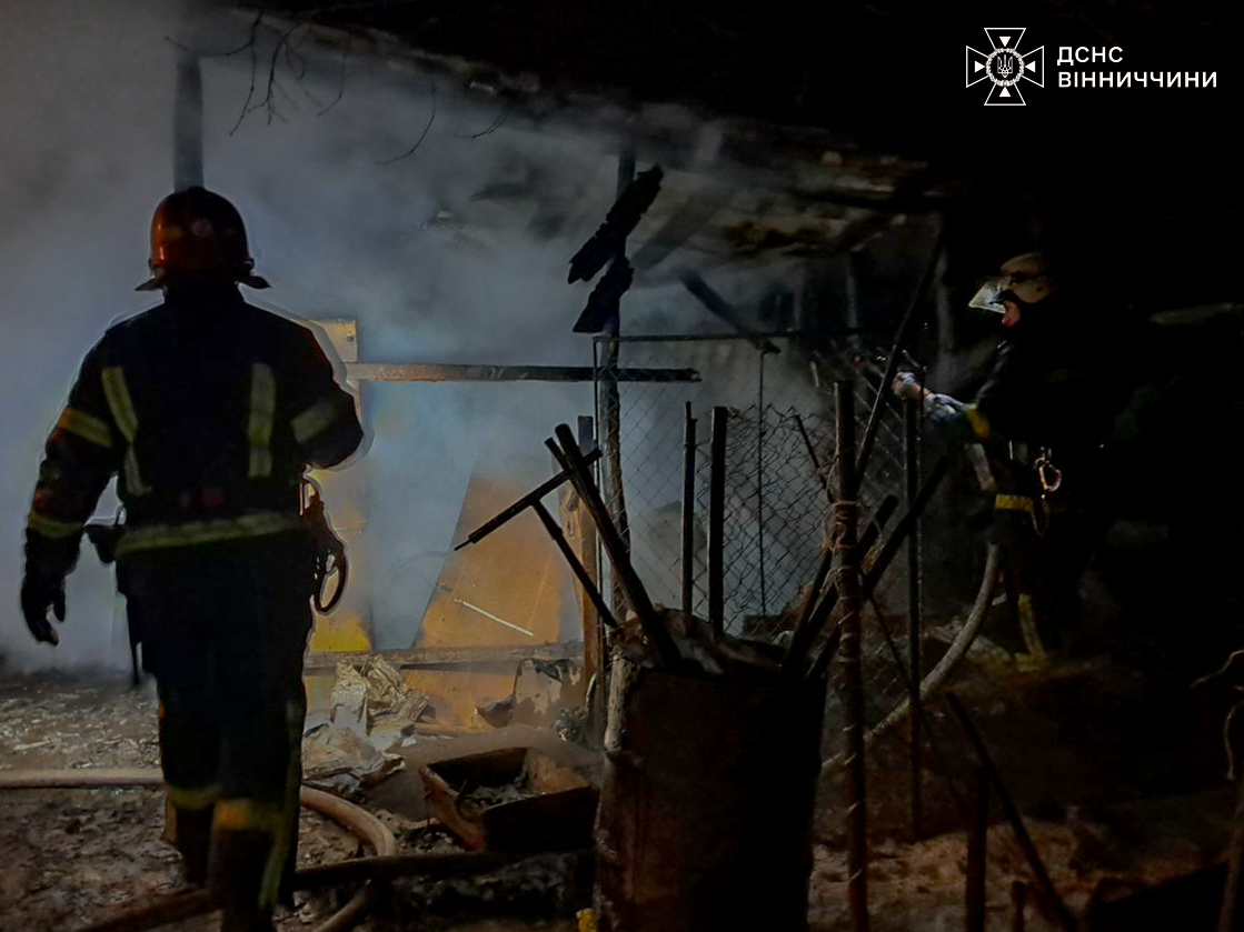 Рятувальники Вінниччини ліквідували пожежі у житловому секторі та лікарні